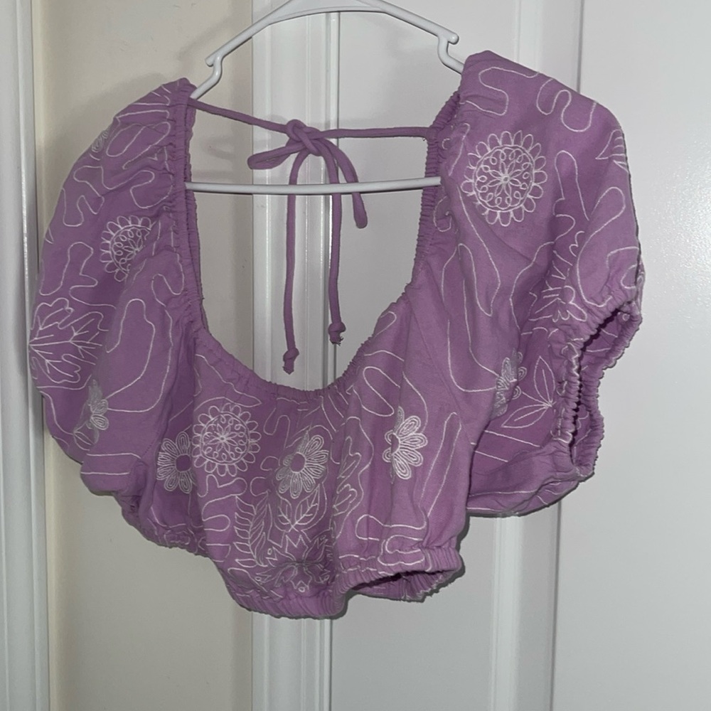 Free People Crop Top Sz Medium NWOT